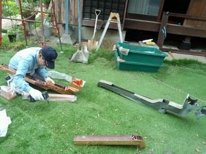 銅の雨樋