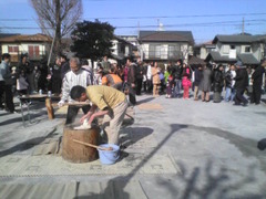 餅つき大会