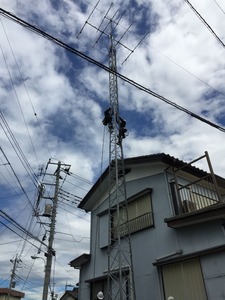 アマチュア無線タワーの撤去【浦和編】